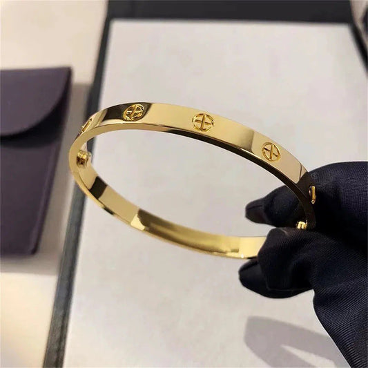 Cartier Lova Handcuff (+) Gold Plated