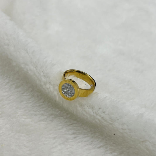 Versace Ring Golden - Stainless Steel