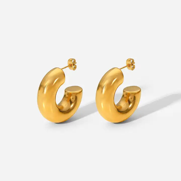 The G Hoop Golden Earring